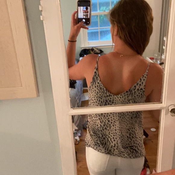 Cheetah print silk blouse - Picture 2 of 2